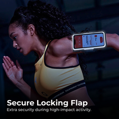 Waterproof Running Armband Phone Holder — Adjustable Fit
