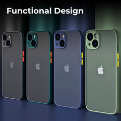 MagSafe Magnetic Shockproof Matte iPhone Case