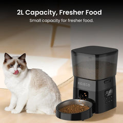 Automatic 2L Pet, Cat & Dog Feeder with Timer & Dual Power Supply