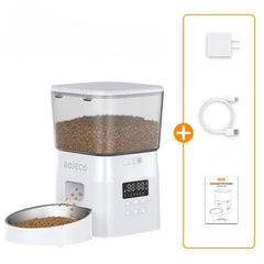 Automatic 2L Pet, Cat & Dog Feeder with Timer & Dual Power Supply