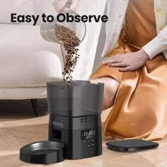 Automatic 2L Pet, Cat & Dog Feeder with Timer & Dual Power Supply