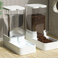Automatic Pet, Cat & Dog Feeder with Water Dispenser & 3.8L Capacity