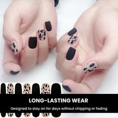 Autumn Christmas Nail Stickers – Easy DIY Full Wraps