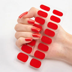 Autumn Christmas Nail Stickers – Easy DIY Full Wraps