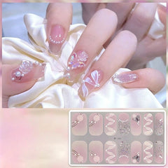 Autumn Christmas Nail Stickers – Easy DIY Full Wraps