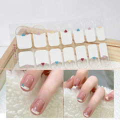 Autumn Christmas Nail Stickers – Easy DIY Full Wraps