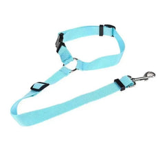 Dog Car Seat Belt & Harness — Adjustable Safety Tether