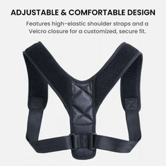 Back Posture Correction Belt – Adjustable Spine Support