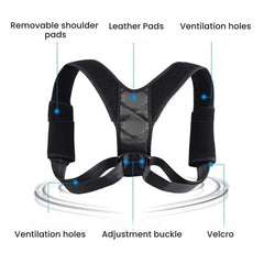 Back Posture Correction Belt – Unisex Support