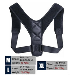 Back Posture Correction Belt – Unisex Support