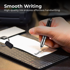 Mini Ballpoint Pen Stylus with Keychain – 2-in-1 Touchscreen Pen