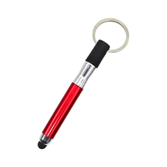 Mini Ballpoint Pen Stylus with Keychain – 2-in-1 Touchscreen Pen