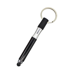 Mini Ballpoint Pen Stylus with Keychain – 2-in-1 Touchscreen Pen