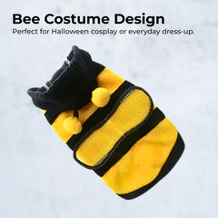 Cute Bee Pet Hoodie for Dogs & Cats