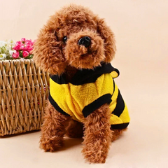 Cute Bee Pet Hoodie for Dogs & Cats