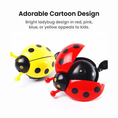 Bicycle Bell for Kids – Ladybug Cartoon Bike Horn Alarm