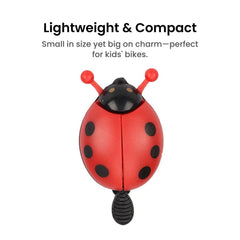 Bicycle Bell for Kids – Ladybug Cartoon Bike Horn Alarm