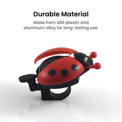 Bicycle Bell for Kids – Ladybug Cartoon Bike Horn Alarm