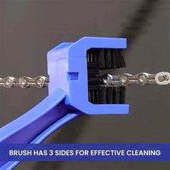 Bicycle Chain Cleaning Brush Double-Headed Bike Tool