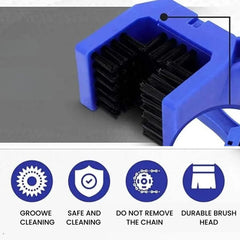 Bicycle Chain Cleaning Brush Double-Headed Bike Tool