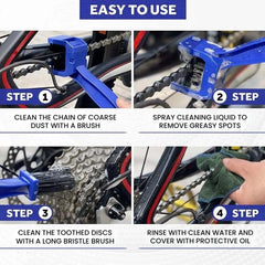 Bicycle Chain Cleaning Brush Double-Headed Bike Tool