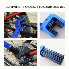Bicycle Chain Cleaning Brush Double-Headed Bike Tool