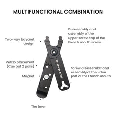 Bicycle Chain Link Pliers Quick Removal & Install Tool