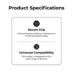 Universal Bike & Motorcycle Phone Holder (4.5–7")