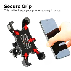 Universal Bike & Motorcycle Phone Holder (4.5–7")