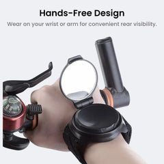 Bicycle Rearview Mirror Wrist Strap Arm Band