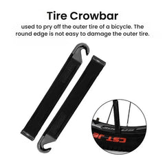 Bicycle Tire Repair Kit with Cold Patches & Tools