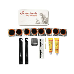 Bicycle Tire Repair Kit with Cold Patches & Tools