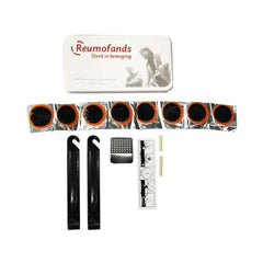 Bicycle Tire Repair Kit with Cold Patches & Tools