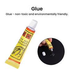 Bicycle Tire Repair Kit with Cold Patches & Tools
