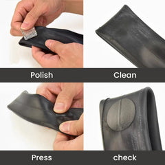 Bicycle Tire Repair Kit with Cold Patches & Tools