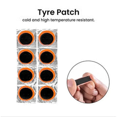 Bicycle Tire Repair Kit with Cold Patches & Tools