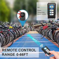 Bike Alarm Lock – Wireless Remote Anti-Theft System