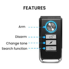 Bike Alarm Lock – Wireless Remote Anti-Theft System