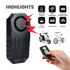 Bike Alarm Lock – Wireless Remote Anti-Theft System