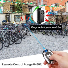 Bike Alarm Lock – Wireless Remote Anti-Theft System