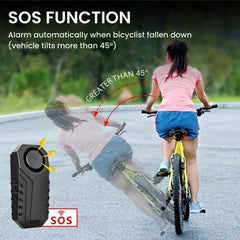 Bike Alarm Lock – Wireless Remote Anti-Theft System