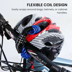 Bike Cable Lock with Code – Portable Steel Security Lock
