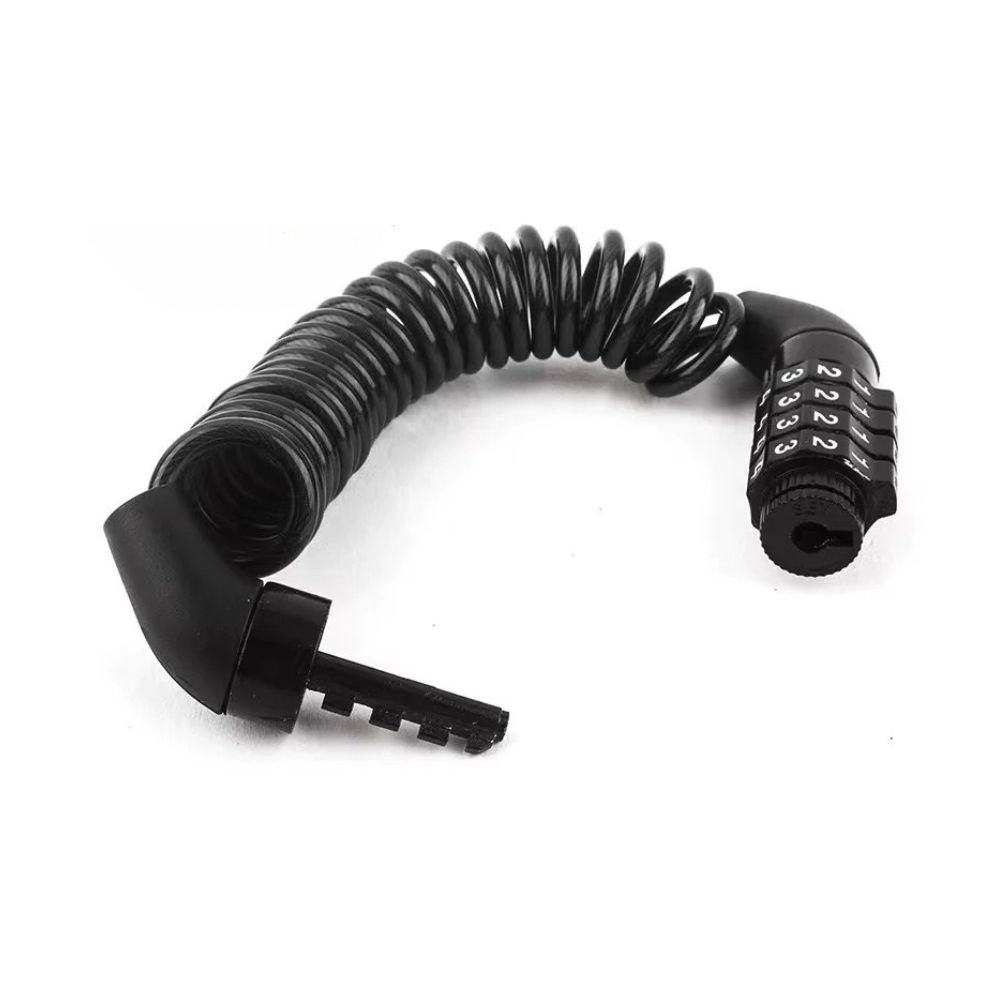 Bike Cable Lock with Code – Portable Steel Security Lock