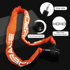 Bike Chain Lock – High Security Portable Lock with Keys