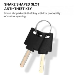 Bike Chain Lock – High Security Portable Lock with Keys