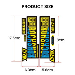 Bike Fork Sticker Set – Shock Absorber Waterproof Decal