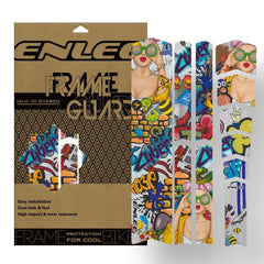 Bike Frame Protection Film | PVC Color Change Stickers