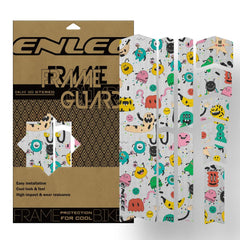 Bike Frame Protection Film | PVC Color Change Stickers