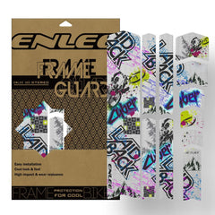 Bike Frame Protection Film | PVC Color Change Stickers