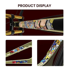 Bike Frame Protection Film | PVC Color Change Stickers